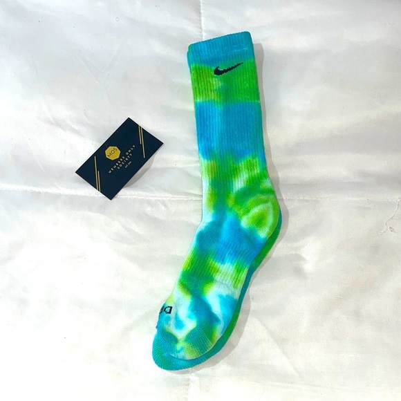 🧦Hand-dyed Nike Men's Crew Socks - Picture 1 of 1